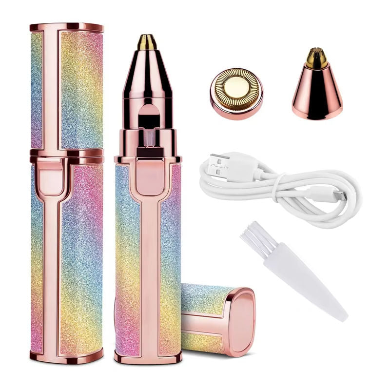 Eyebrow Trimmer – USB Electric Shaver 2-in-1, Precision Grooming Made Easy